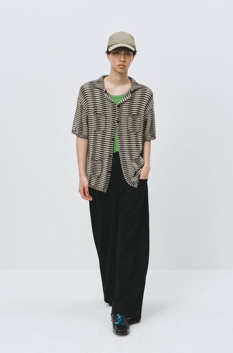 SIMPLE PROJECT STRIPED SHIRT