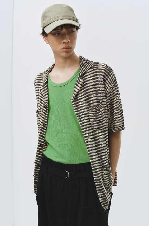 SIMPLE PROJECT STRIPED SHIRT