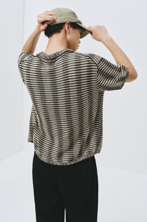 SIMPLE PROJECT STRIPED SHIRT
