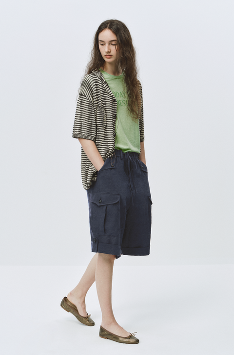 SIMPLE PROJECT STRIPED SHIRT