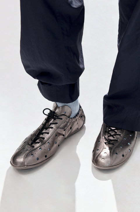 SIMPLE PROJECT RIDING LEATHER SHOES