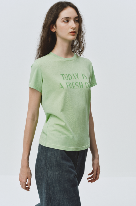 SIMPLE PROJECT "FRESH" WOMEN'S T-SHIRT