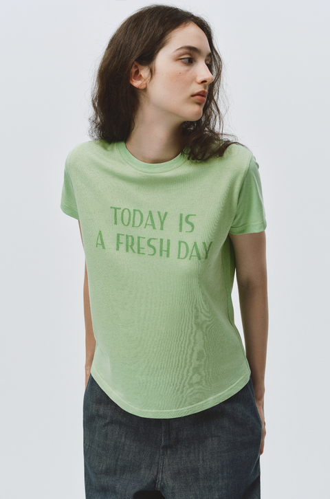 SIMPLE PROJECT "FRESH" WOMEN'S T-SHIRT