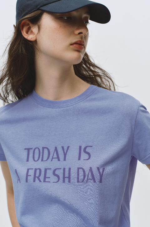 SIMPLE PROJECT "FRESH" WOMEN'S T-SHIRT