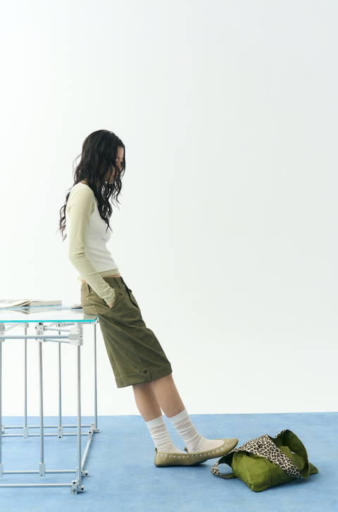 NULL NONE CUFFED HEM SHORTS