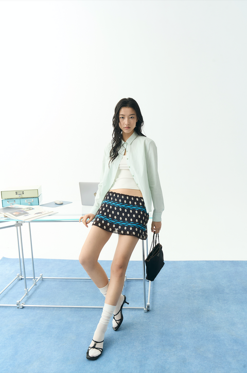 NULL NONE A-LINE MINI SKIRT