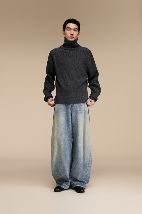 OPICLOTH WIDE-LEG JEANS