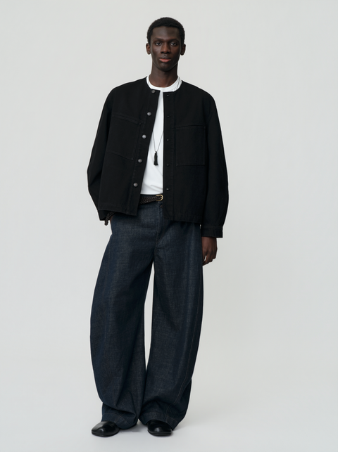OPICLOTH INDIGO CURVED JEANS