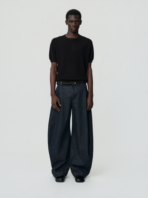 OPICLOTH INDIGO CURVED JEANS