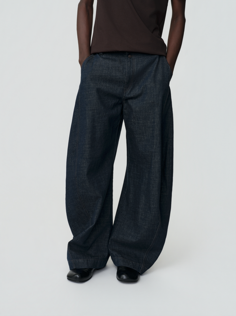 OPICLOTH INDIGO CURVED JEANS