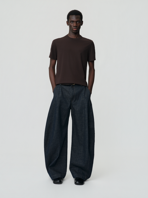 OPICLOTH INDIGO CURVED JEANS