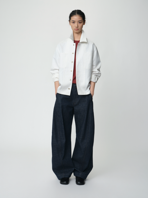 OPICLOTH INDIGO CURVED JEANS