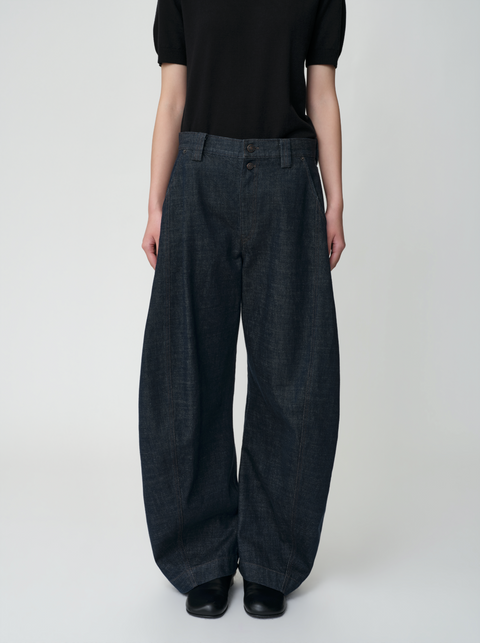 OPICLOTH INDIGO CURVED JEANS