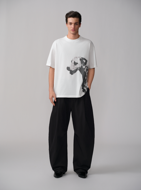 OPICLOTH COTTON CURVED PANTS
