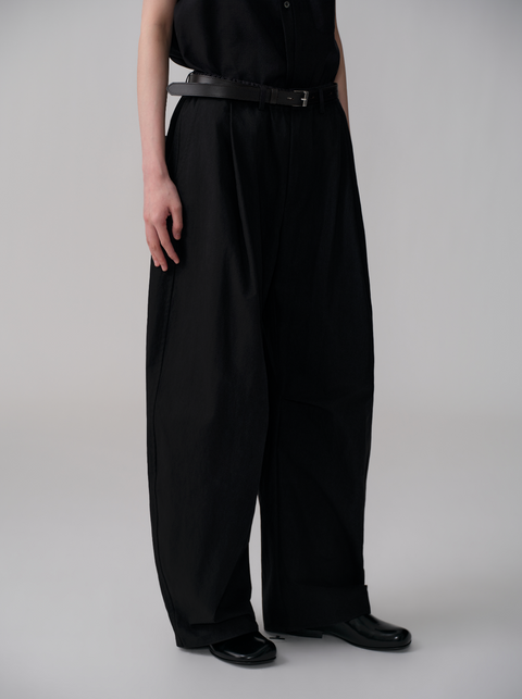 OPICLOTH COTTON CURVED PANTS