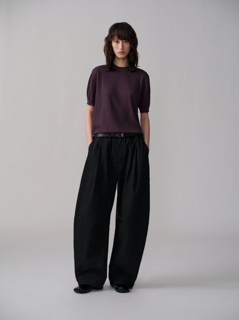 OPICLOTH COTTON CURVED PANTS