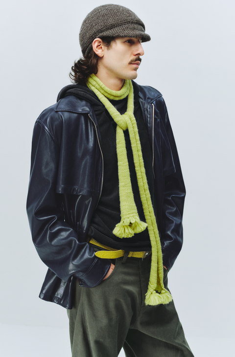 SIMPLE PROJECT TASSEL WOOL SCARF