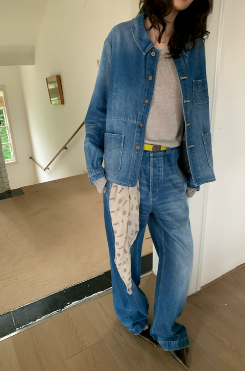 SIMPLE PROJECT STRAIGHT-LEG JEANS