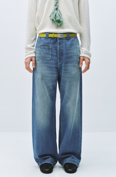 SIMPLE PROJECT STRAIGHT-LEG JEANS