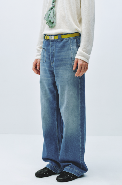 SIMPLE PROJECT STRAIGHT-LEG JEANS