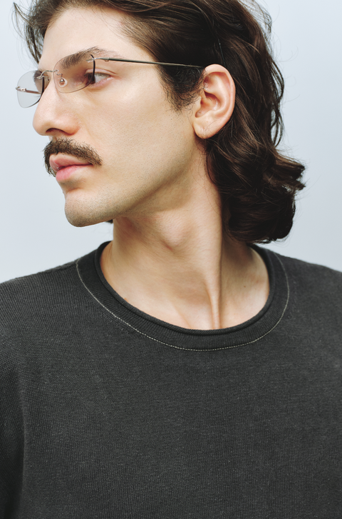 SIMPLE PROJECT LINEN T-SHIRT
