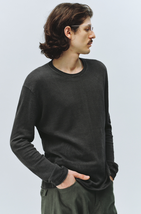 SIMPLE PROJECT LINEN T-SHIRT