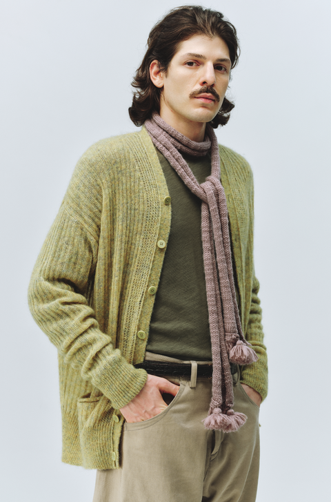 SIMPLE PROJECT MOHAIR CARDIGAN