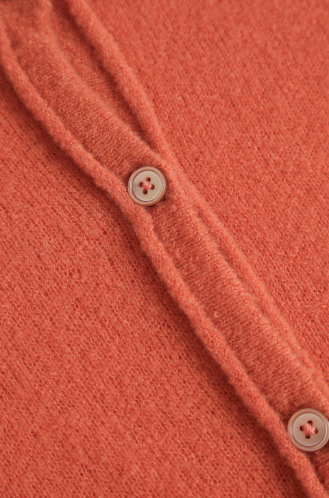 SIMPLE PROJECT MERINO WOOL CARDIGAN