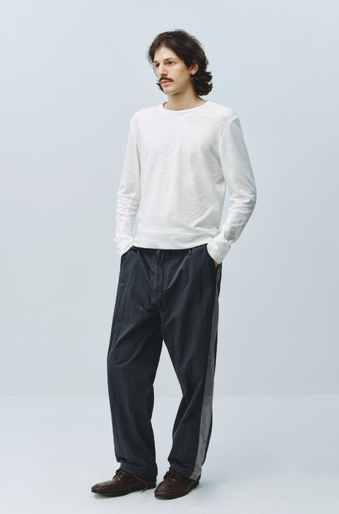 SIMPLE PROJECT SLUB COTTON T-SHIRT