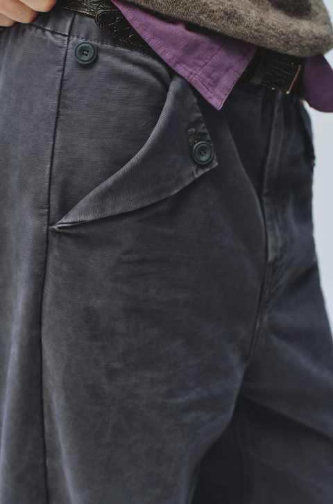 SIMPLE PROJECT WASHED CARGO PANTS