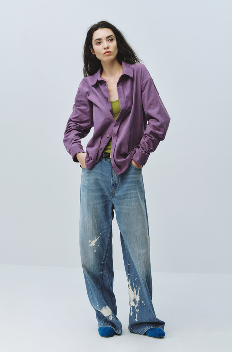SIMPLE PROJECT PAINT SPLATTER JEANS