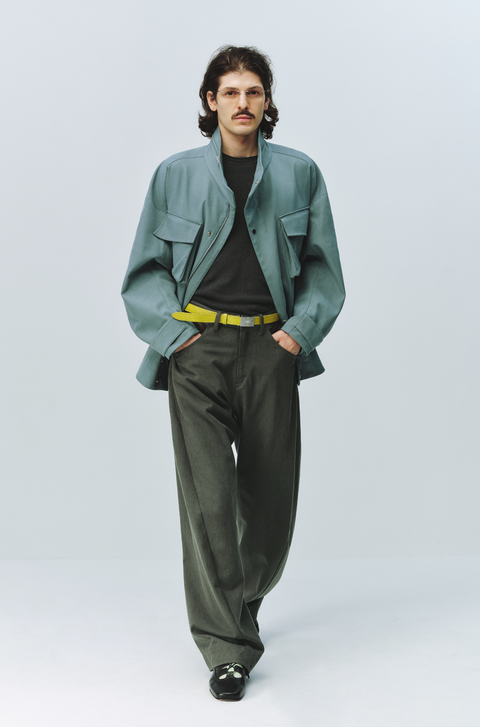 SIMPLE PROJECT BELTED FIELD JACKET