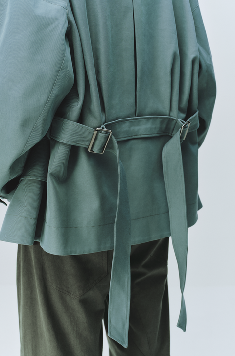 SIMPLE PROJECT BELTED FIELD JACKET
