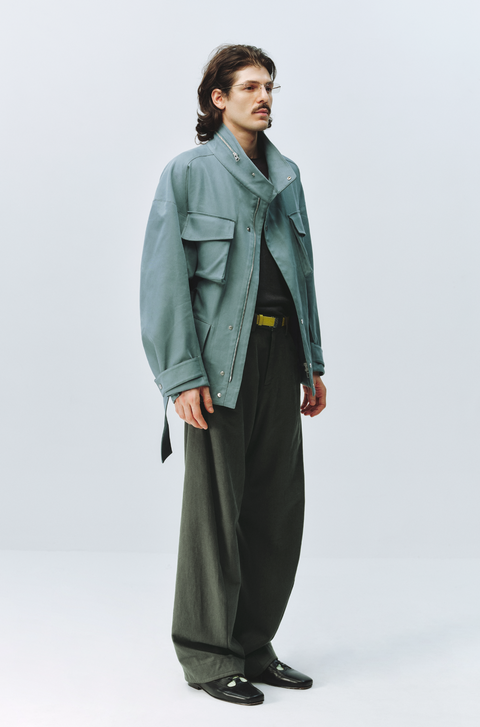 SIMPLE PROJECT BELTED FIELD JACKET