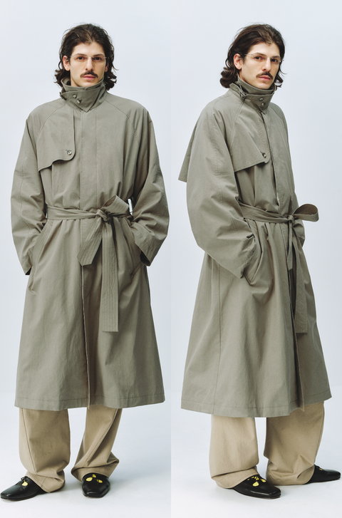SIMPLE PROJECT OVERSIZED TRENCH COAT