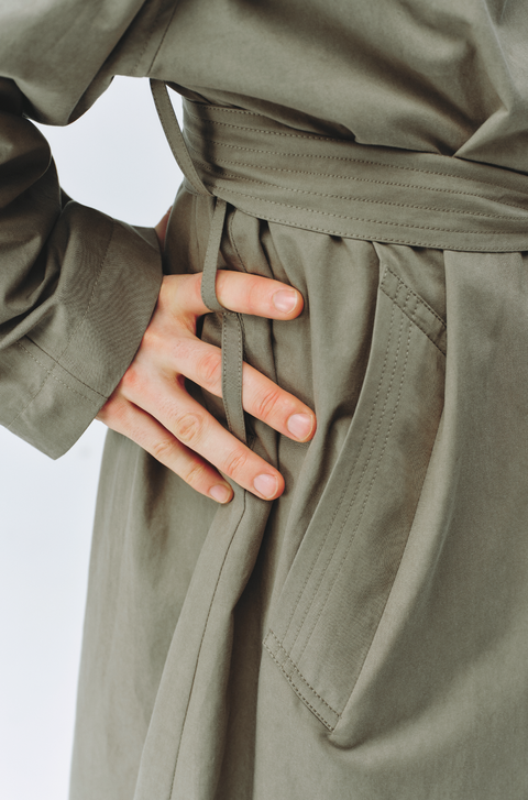 SIMPLE PROJECT OVERSIZED TRENCH COAT