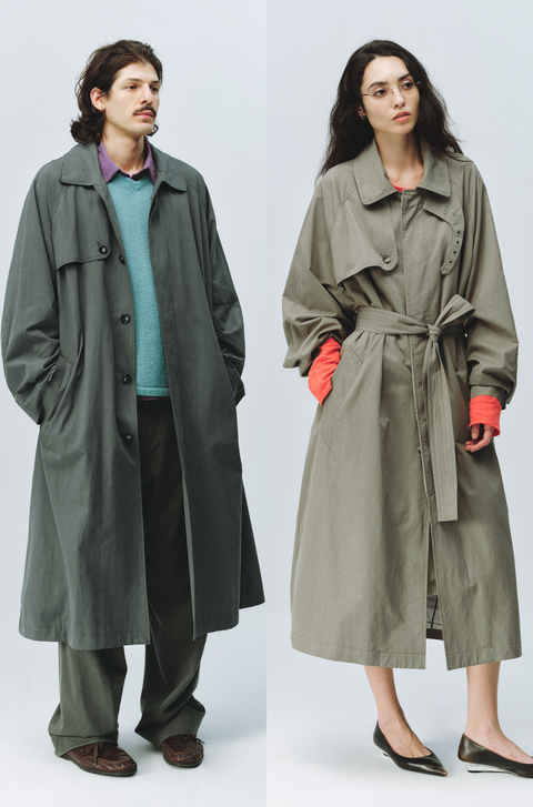 SIMPLE PROJECT OVERSIZED TRENCH COAT