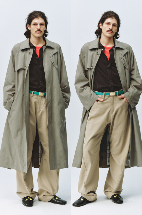 SIMPLE PROJECT OVERSIZED TRENCH COAT