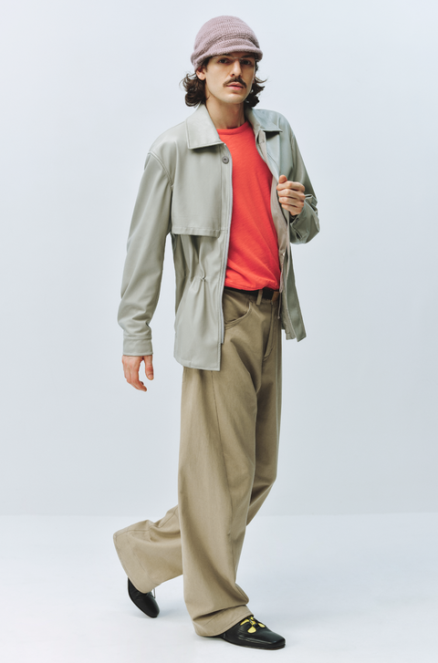 SIMPLE PROJECT COATED HUNTING JACKET