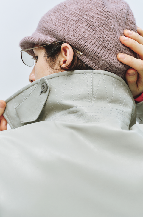 SIMPLE PROJECT COATED HUNTING JACKET