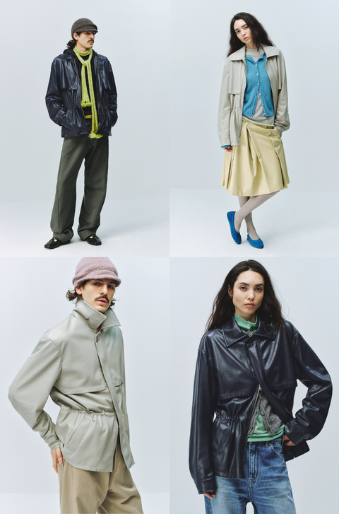 SIMPLE PROJECT COATED HUNTING JACKET