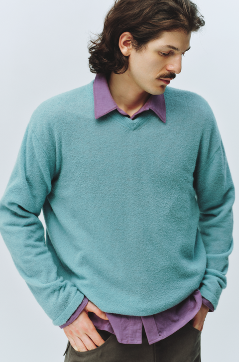 SIMPLE PROJECT WOOL T-SHIRT