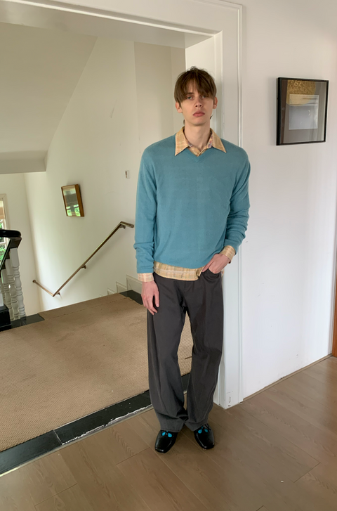 SIMPLE PROJECT WOOL T-SHIRT