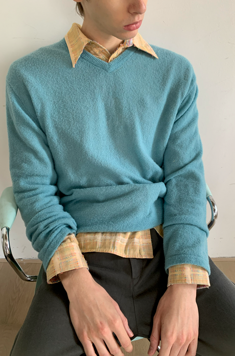 SIMPLE PROJECT WOOL T-SHIRT