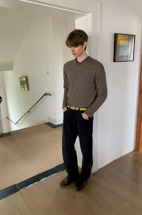 SIMPLE PROJECT WOOL T-SHIRT