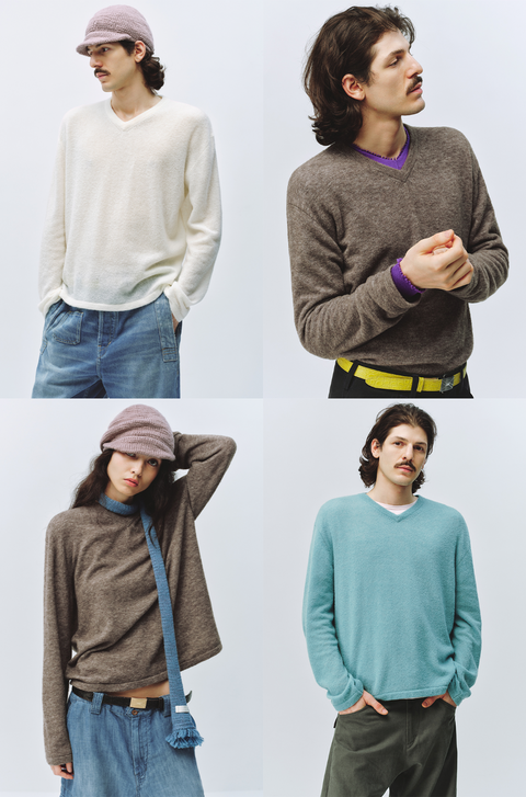 SIMPLE PROJECT WOOL T-SHIRT