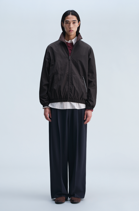 OPICLOTH CONTRAST COLLAR JACKET