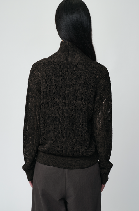 OPICLOTH SHAWL COLLAR CARDIGAN
