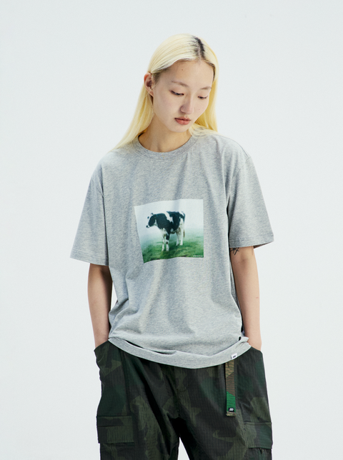 MOUNTAIN FEVER PIXEL COW GRAPHIC T-SHIRT