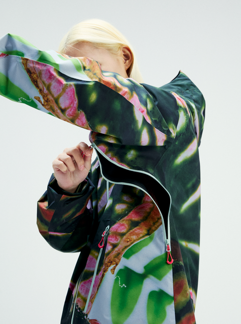 MOUNTAIN FEVER BOTANICAL PRINT 2L SHELL JACKET
